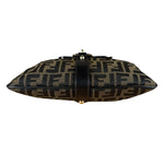 Fendi Vintage Zucca Pattern Canvas Shoulder Bag