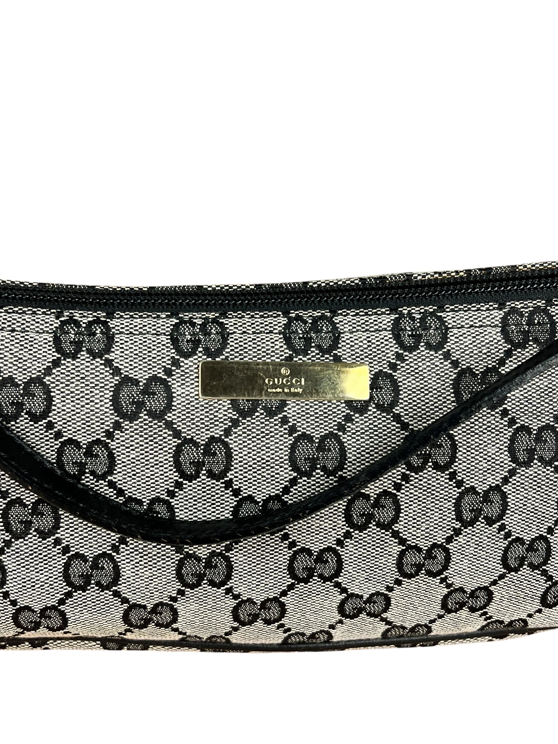 Gucci GG Canvas Pochette Black