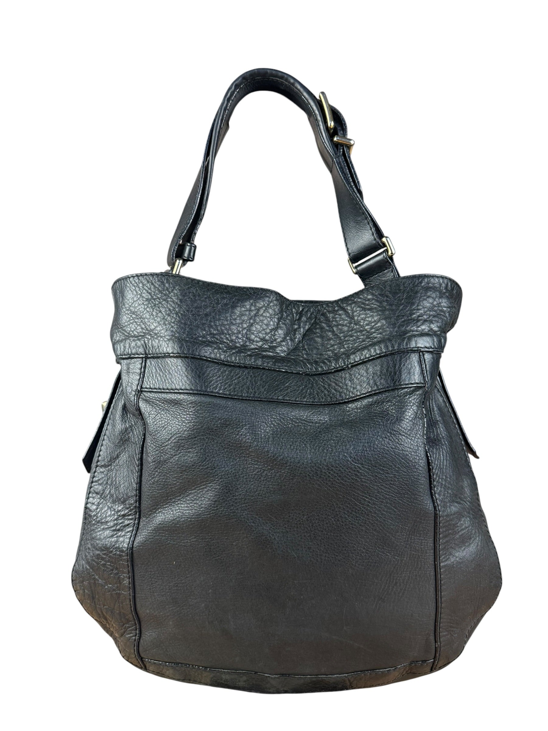Givenchy Black Leather Hobo Bag