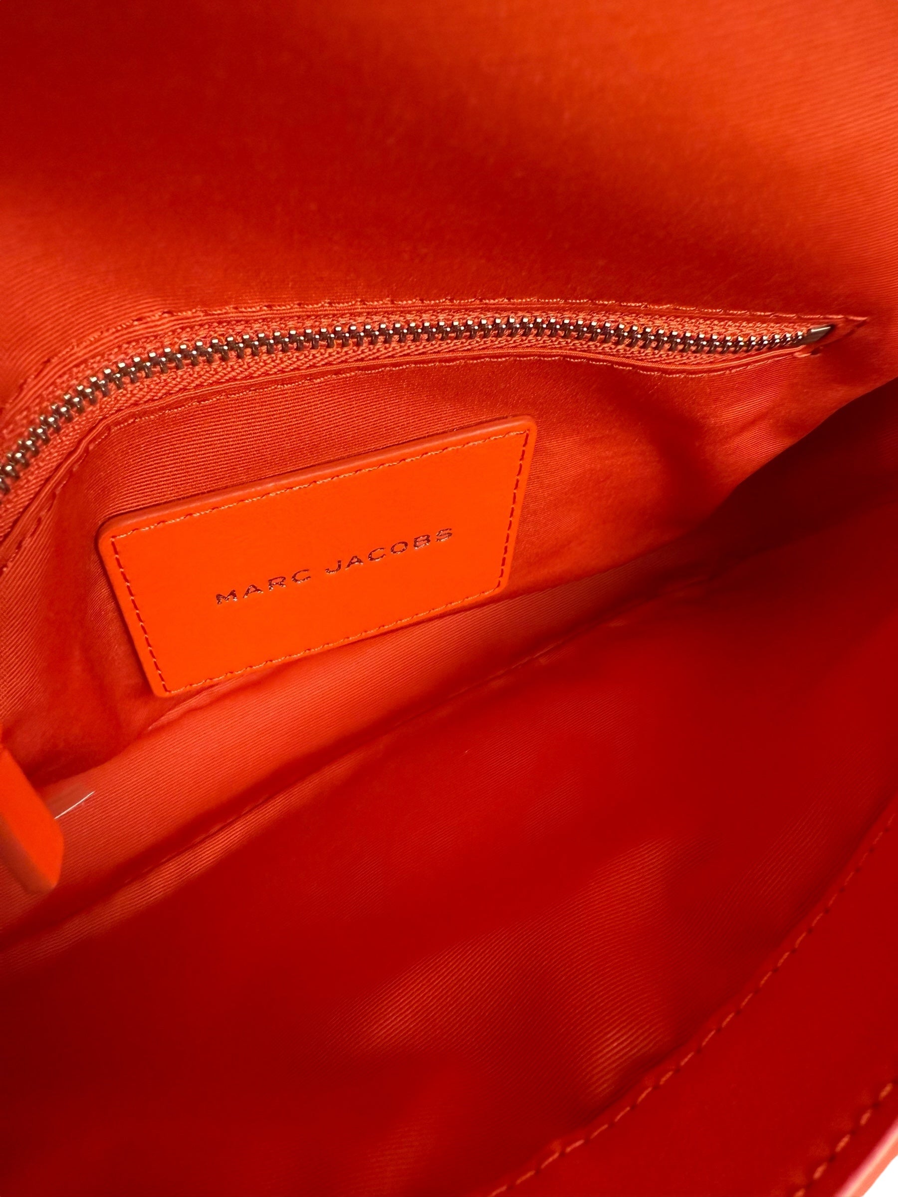 Marc Jacobs The J Electric Orange Crossbody Bag