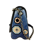 Louis Vuitton Blue Aztec Epi Leather Twist MM Bag