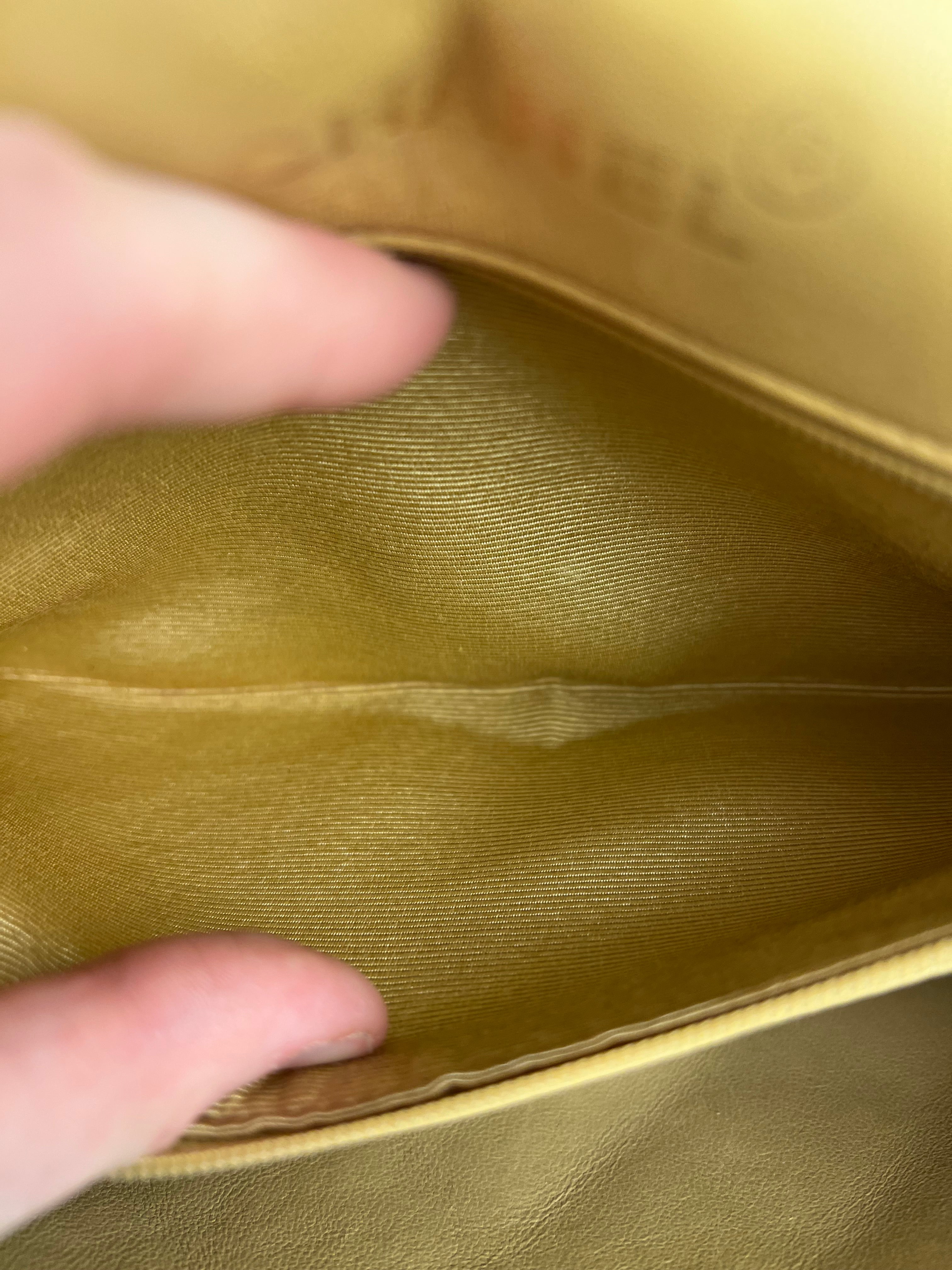 Chanel Beige CC Leather Diana Flap Bag '92