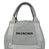 Balenciaga Grey Canvas/Leather Cabas Small 2Way Tote