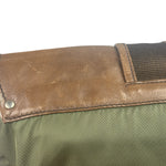 Prada Vintage Green Nylon/Leather Crossbody Bag