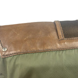 Prada Vintage Green Nylon/Leather Crossbody Bag
