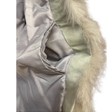 Vintage Off-White Saga Fox Fur Coat