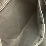 Gucci Black Leather Trim GG Supreme Hobo Bag