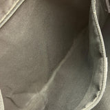 Gucci Black Leather Trim GG Supreme Hobo Bag