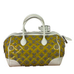 Louis Vuitton Yellow Monogram Bouclettes Speedy Round Handbag Spring 2012