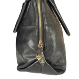 Vivienne Westwood Black Leather Shoulder Bag