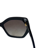 Prada Black Acetate Oversized Sunglasses