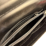 Prada Vintage Black Leather Top Handle Bag