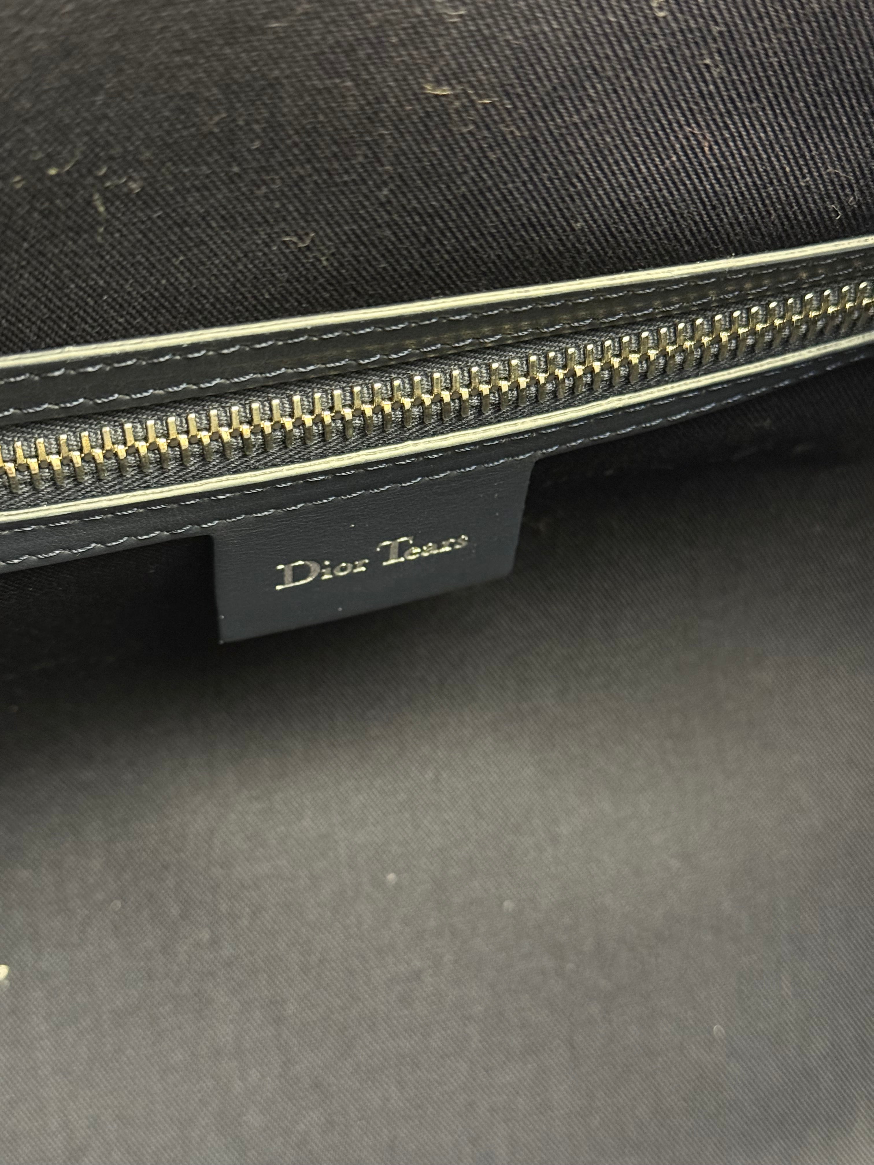 Christian Dior Tears Lingot 50 Oblique Duffel Bag