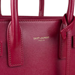 Saint Laurent Sac de Jour Nano 2Way Tote Red