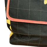 Chanel Multicolor Canvas Bird Print 2.55 Flap 2001