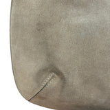 Ferragamo Vintage Beige Suede Hobo Shoulder Bag