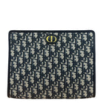 Dior Blue Oblique 30 Montaigne Dea Clutch Pouch