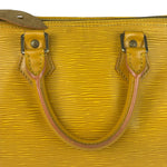 Louis Vuitton Yellow Epi Leather Speedy 25