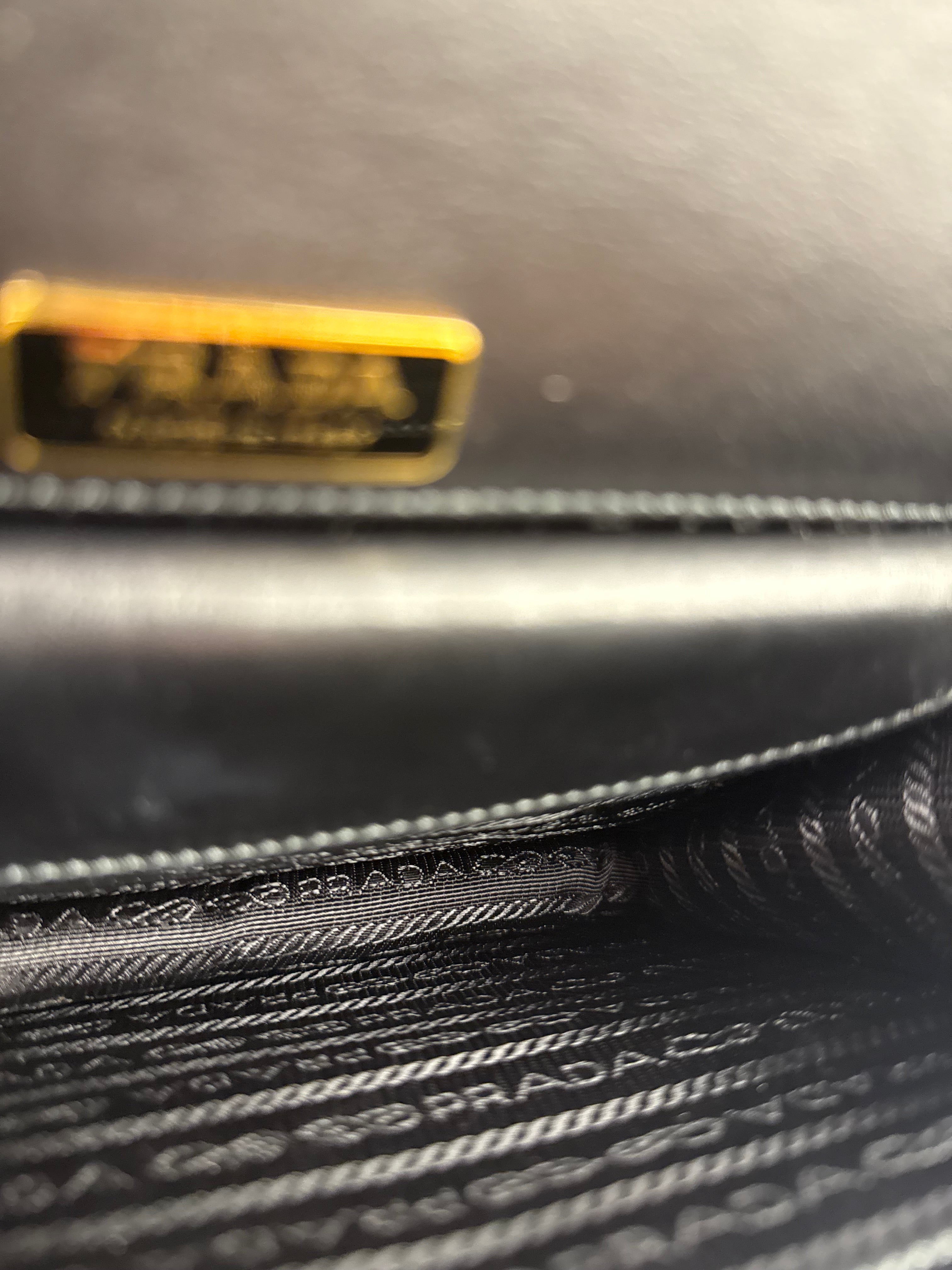 Prada Muilticolor Calfskin Esplanade Crossbody Bag