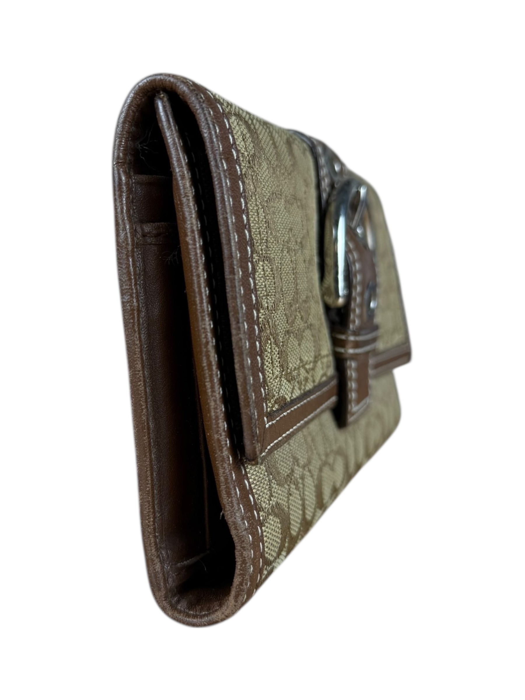 Coach Vintage Signature C Long Wallet Brown