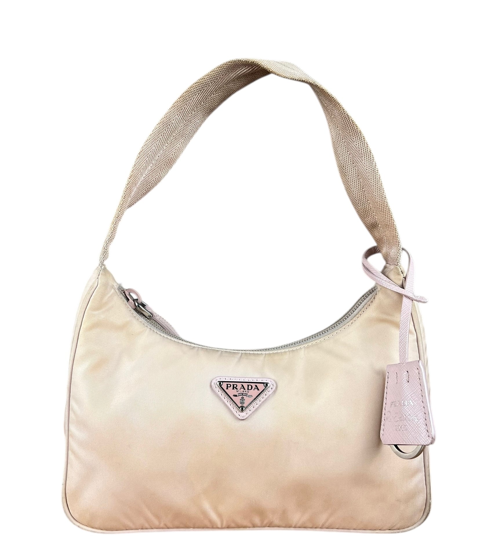 Prada Nylon Pochette Light Pink