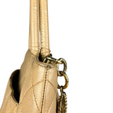 Chanel Caviar Quilted Medallion Tote Beige 2002 (Handle Wear)