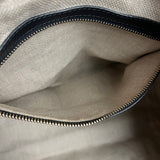 Gucci Black Leather Horsebit Flap Shoulder Bag