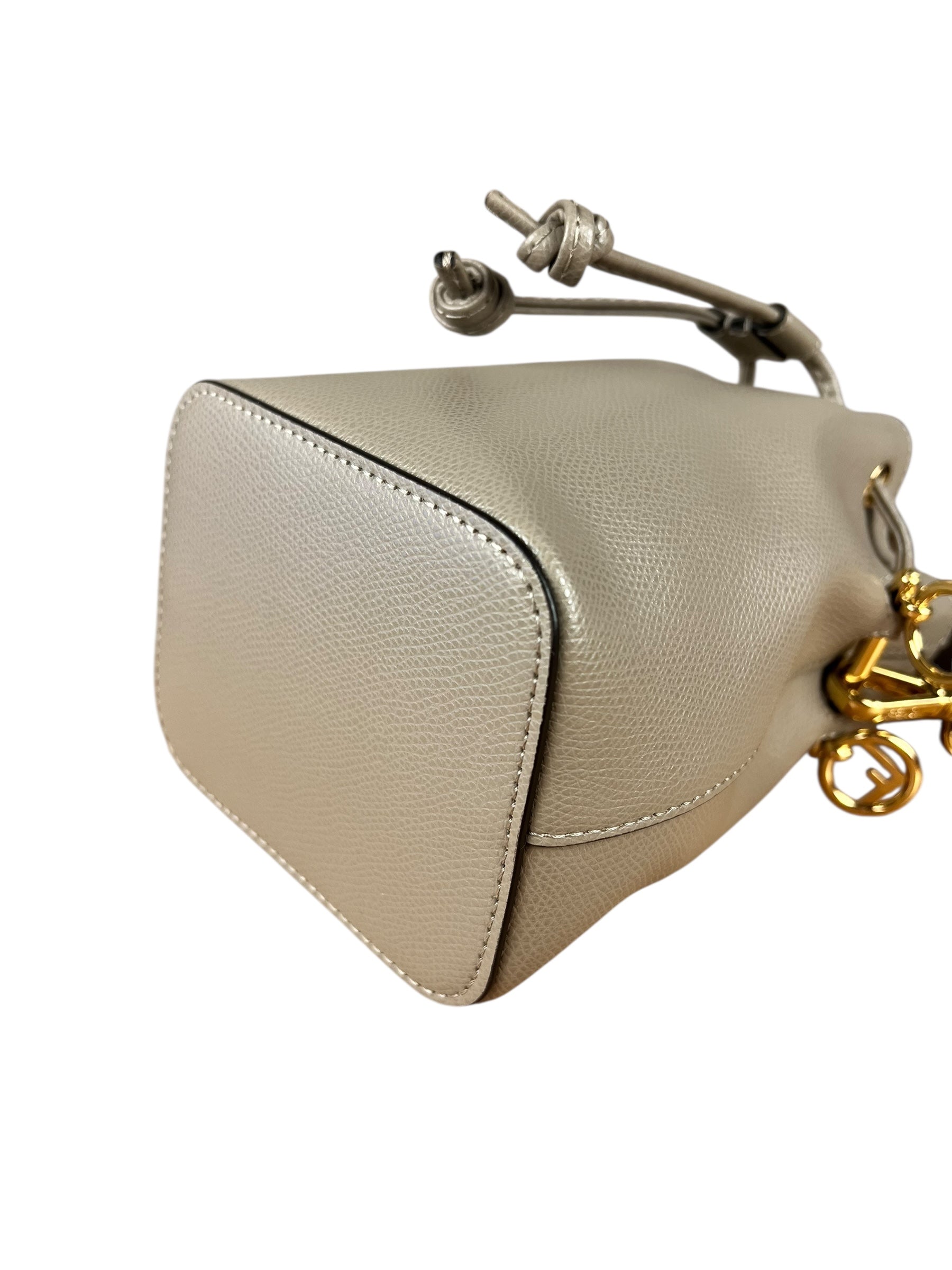 Fendi Mon Tresor Leather Bucket Bag