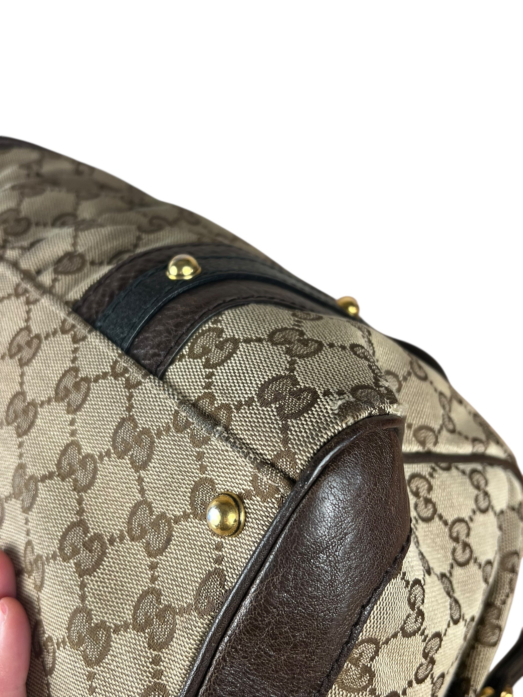 Gucci Babouska Interlocking Boston Bag