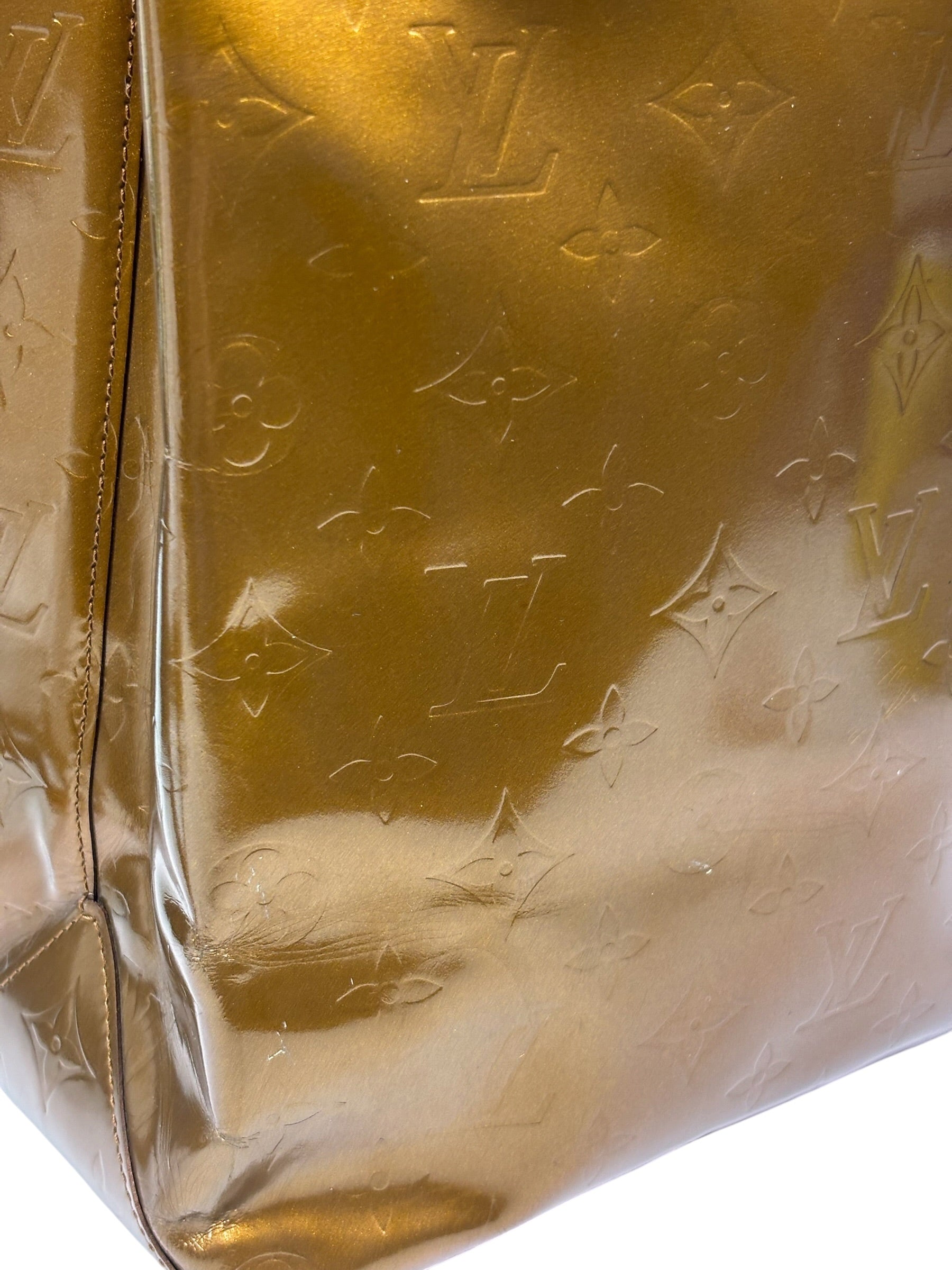 Louis Vuitton Bronze Vernis Reade Tote