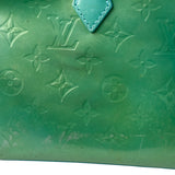 Louis Vuitton Vintage Teal Monogram Vernis Wilshire PM Tote