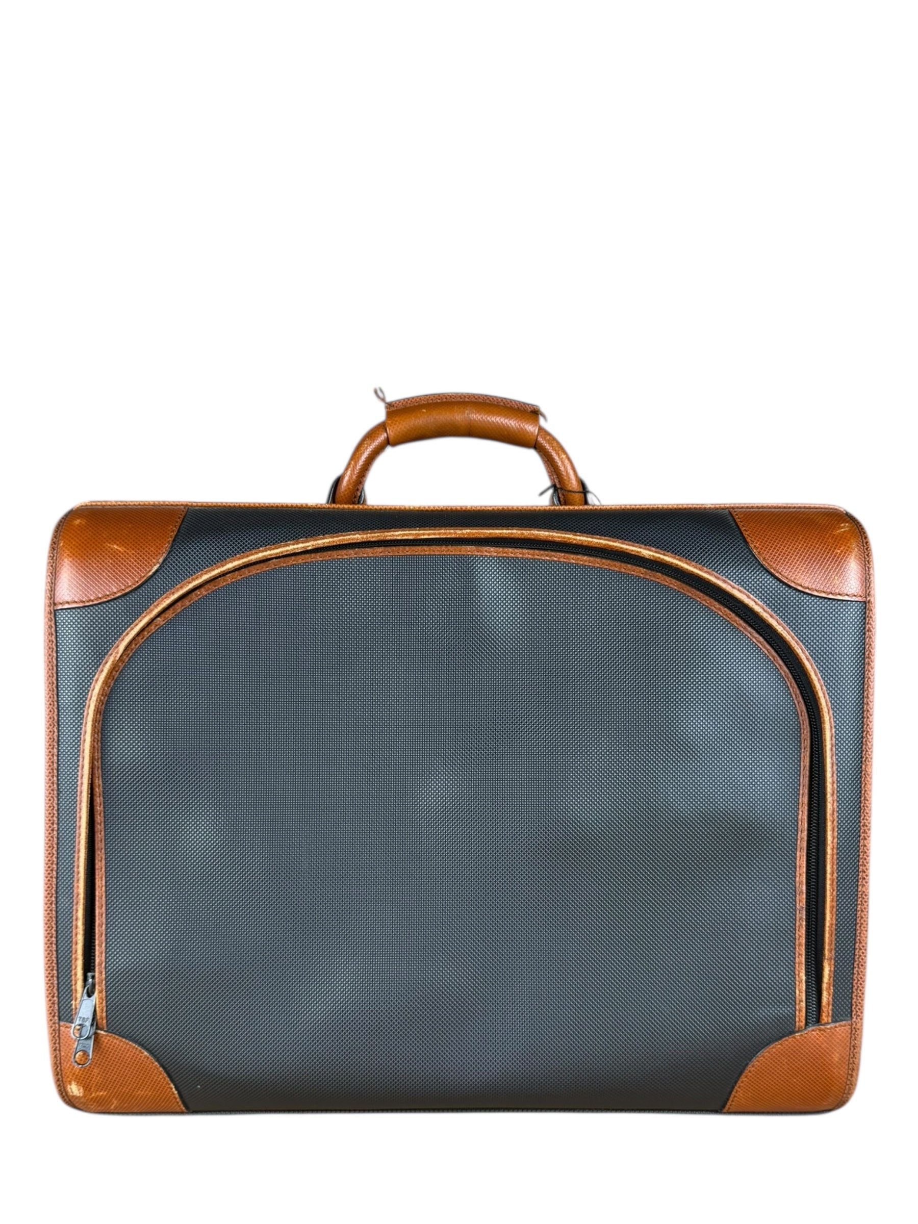Bottega Veneta Vintage Travel Case Black/Brown