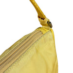 Prada Vintage Yellow Nylon Pochette