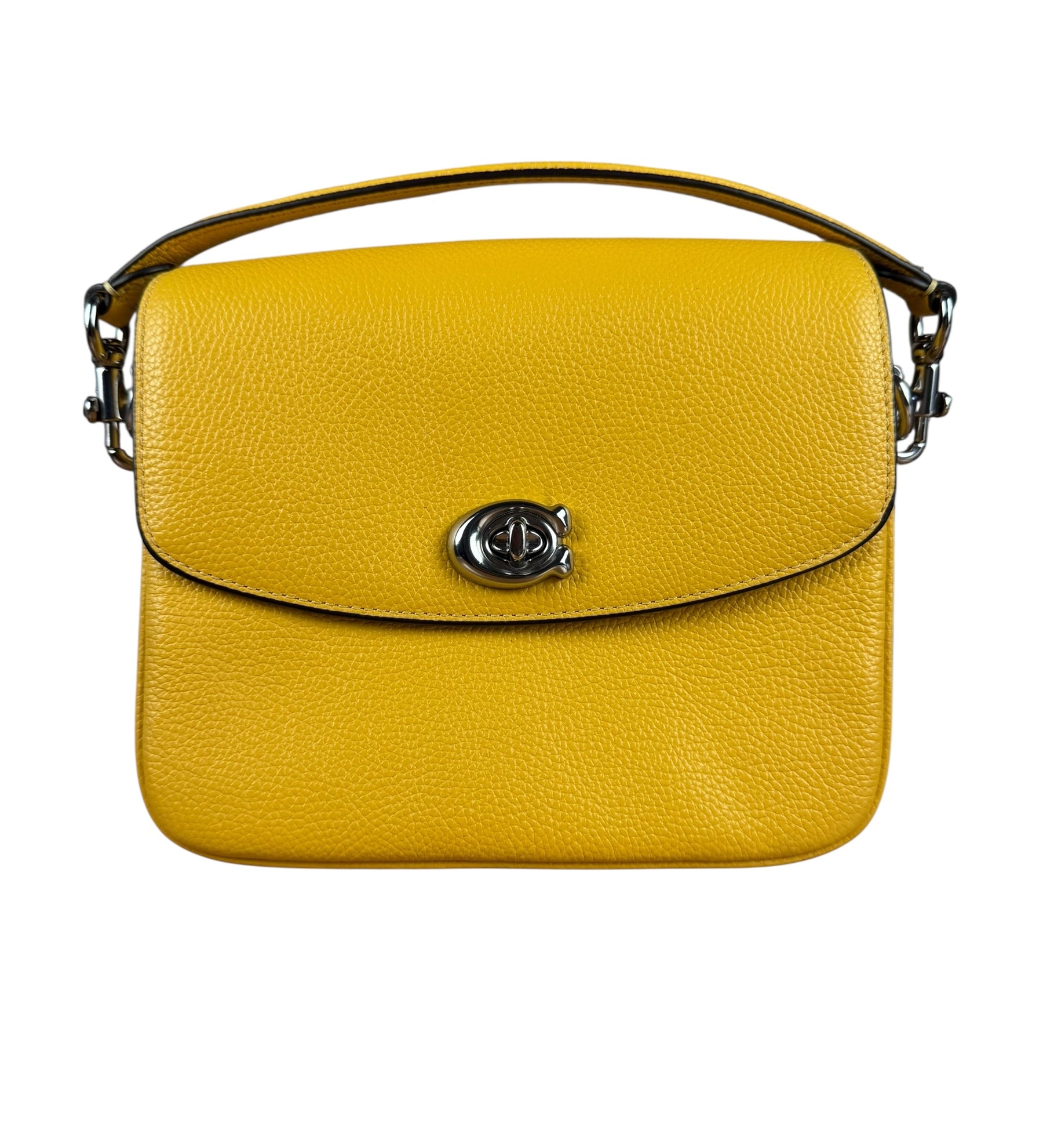 Coach Pebbled Leather Cassie Bag
