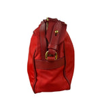 Prada Red Nylon Camera Crossbody Bag