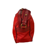 Prada Red Nylon Camera Crossbody Bag
