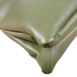 Bottega Veneta Baby Liberta Green Leather Shoulder Bag