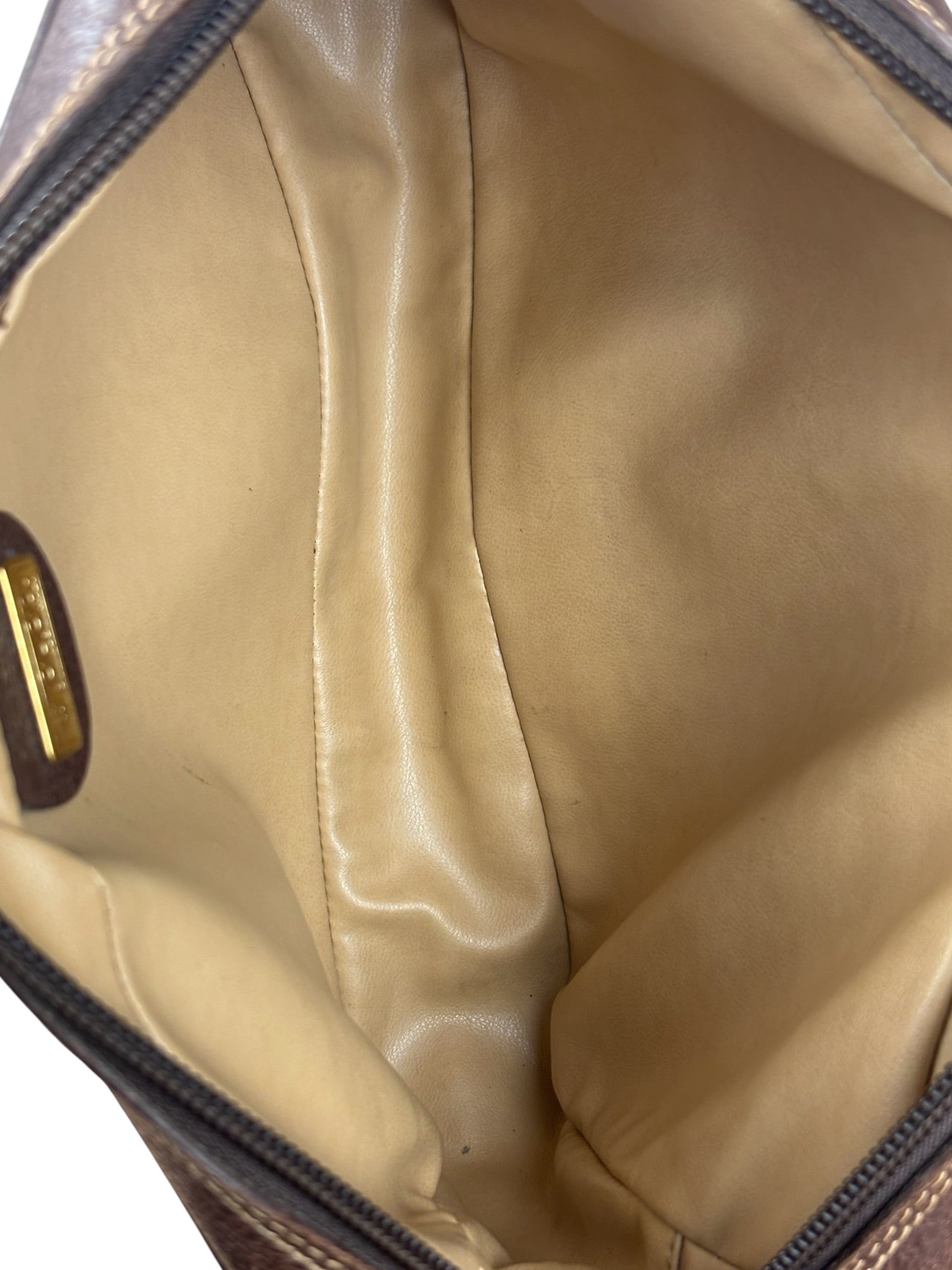 Gucci GG Vintage Coated Canvas Zip Pouch