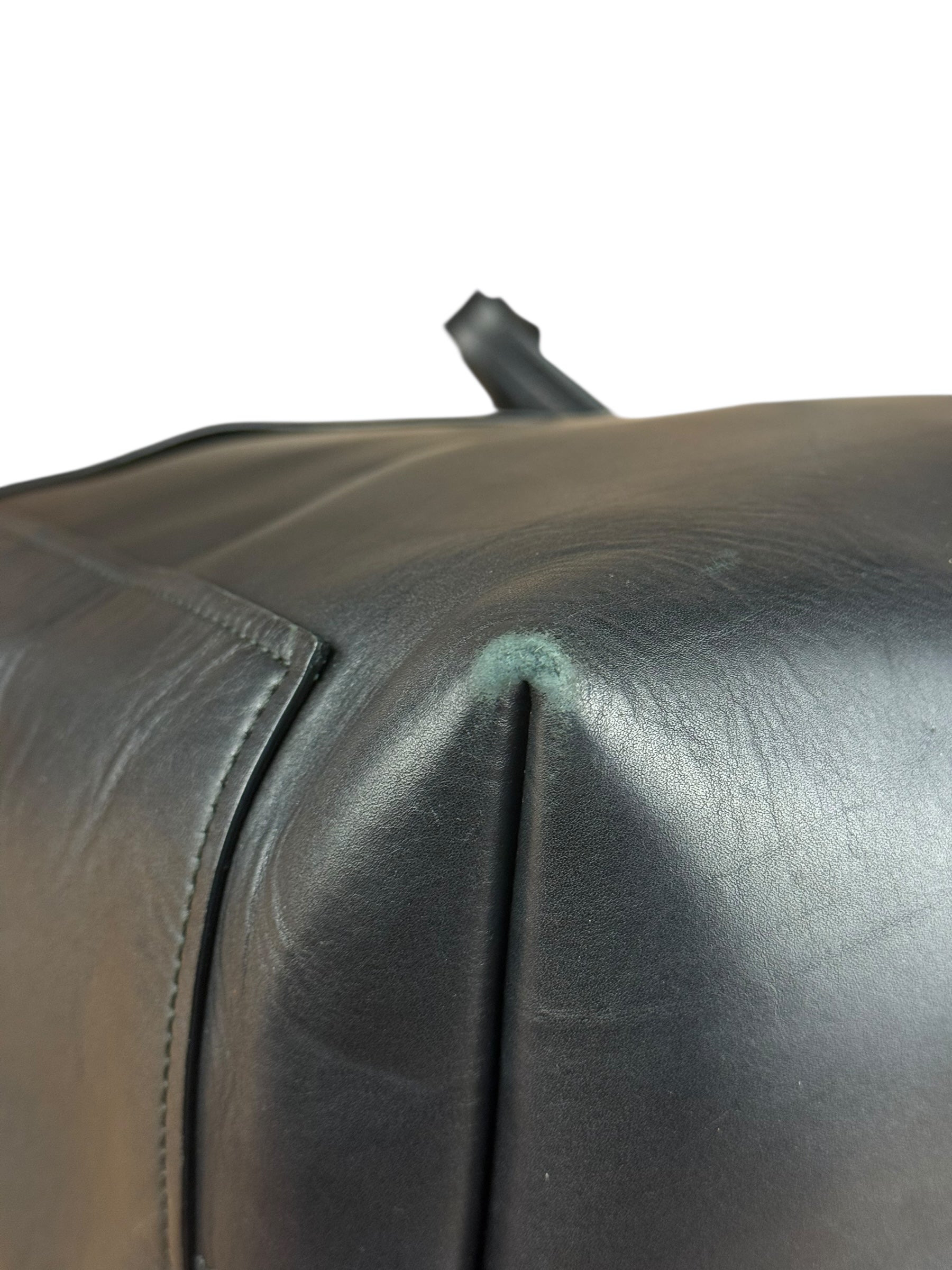 Balenciaga Black Leather Kendall Bucket Bag