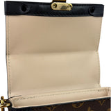 Louis Vuitton Black Monogram Vertical Trunk Pochette
