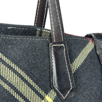 Vivienne Westwood Plaid Orb Tote Bag