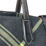 Vivienne Westwood Plaid Orb Tote Bag