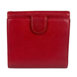 Chanel Vintage Red Caviar Compact Wallet 2010