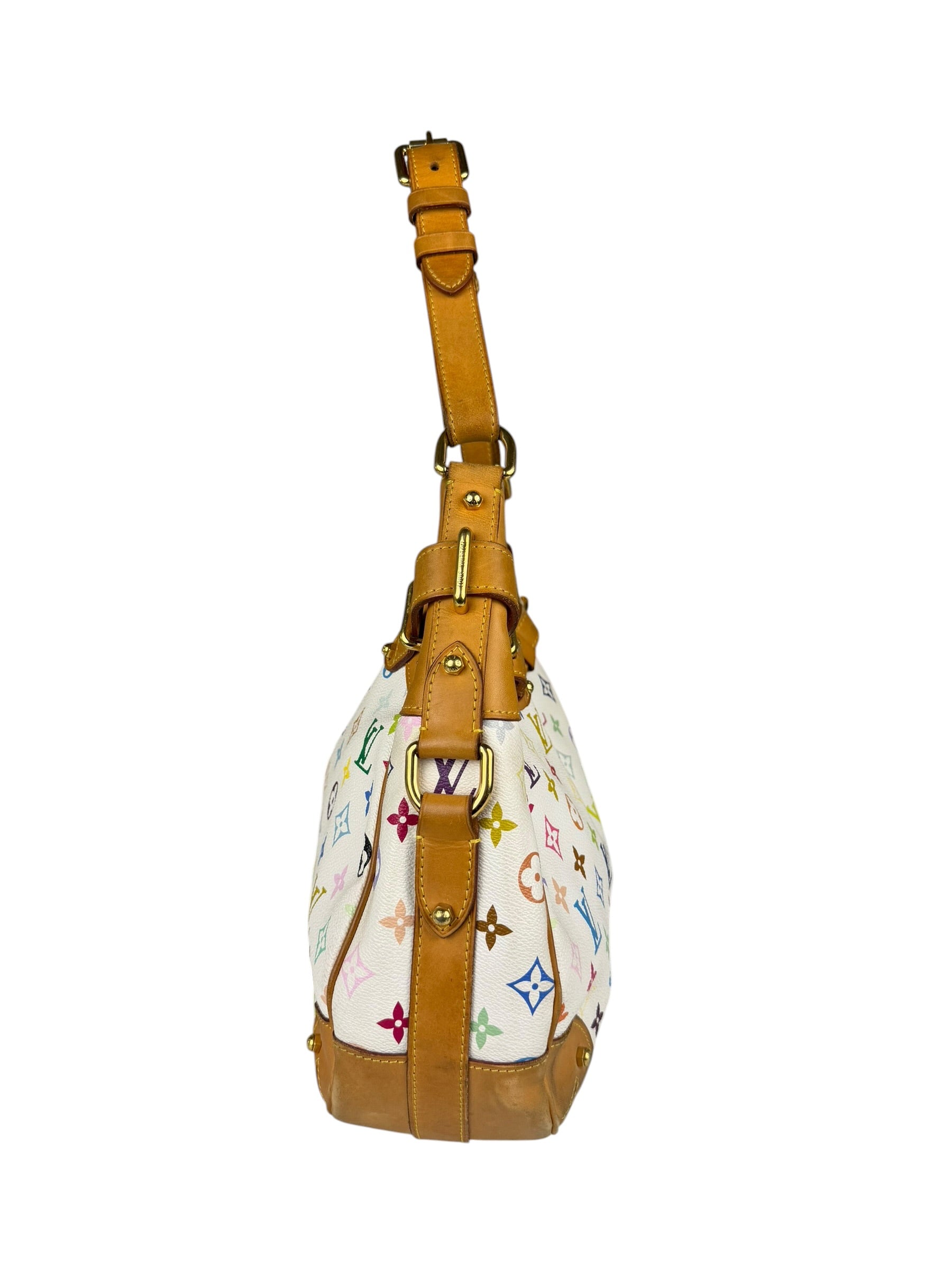 Louis Vuitton Murakami Monogram Greta Hobo Bag