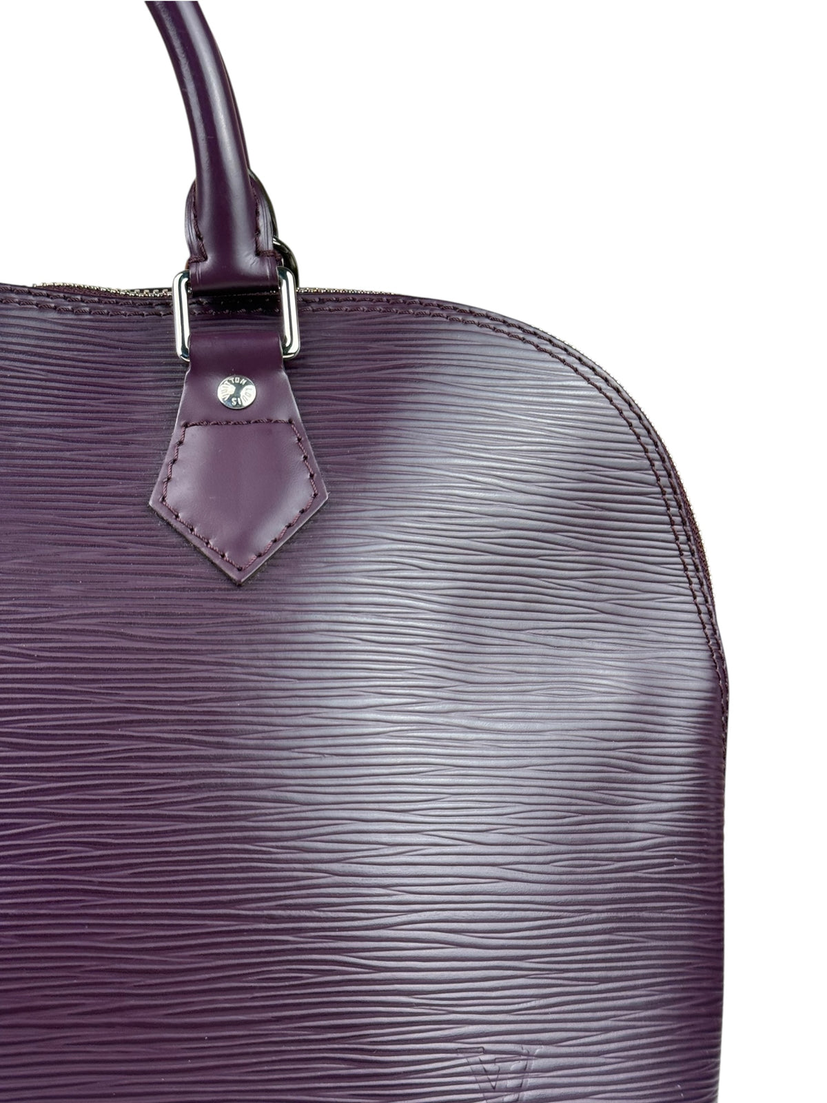 Louis Vuitton Epi Leather Alma Plum MM
