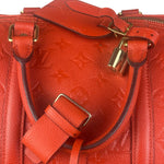 Louis Vuitton Red Empreinte Bandouliere 50