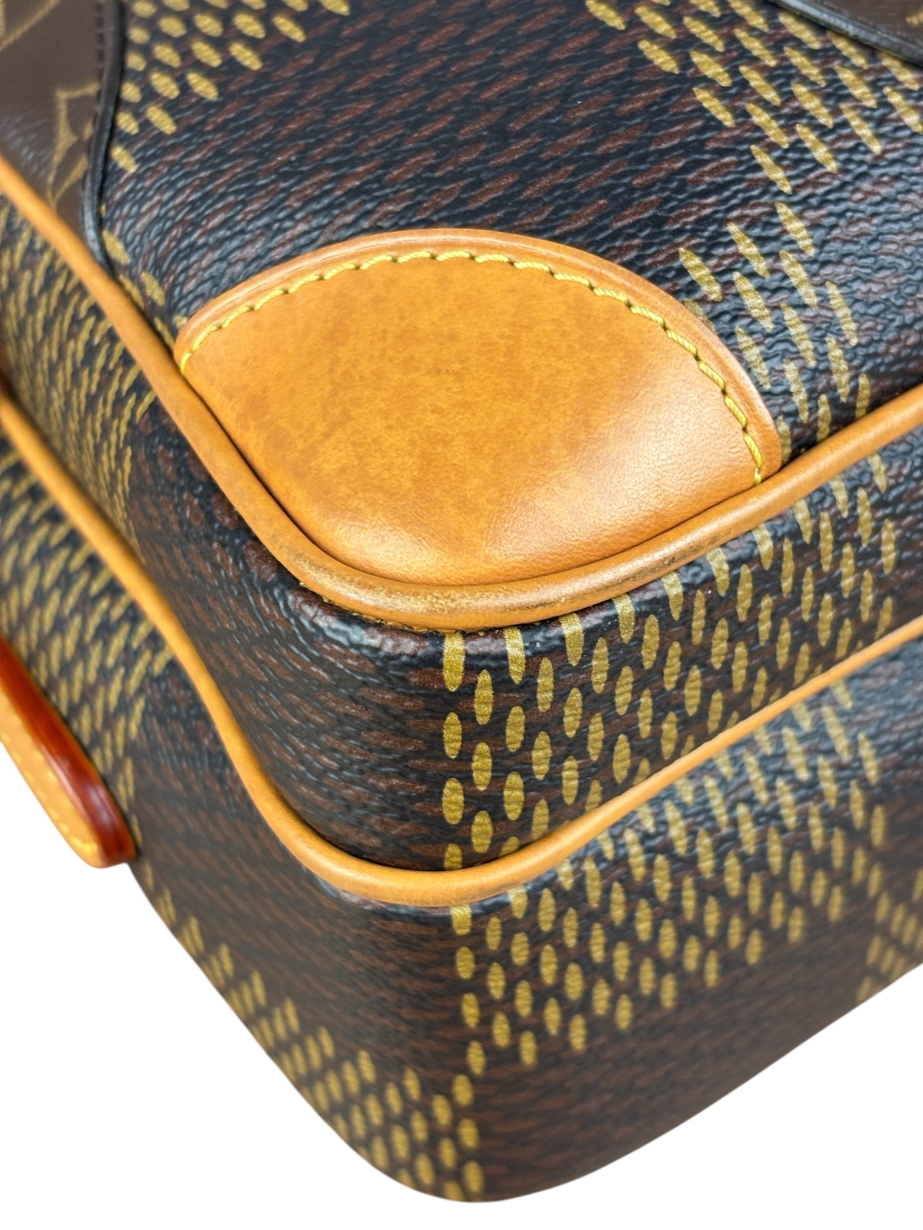 Louis Vuitton x Nigo Nil Giant Damier Ebene Messenger Bag