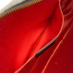 Gucci Blue Denim GG Marmont Pearl Camera Bag