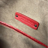 Bottega Veneta Red Intrecciato Montaigne Bag
