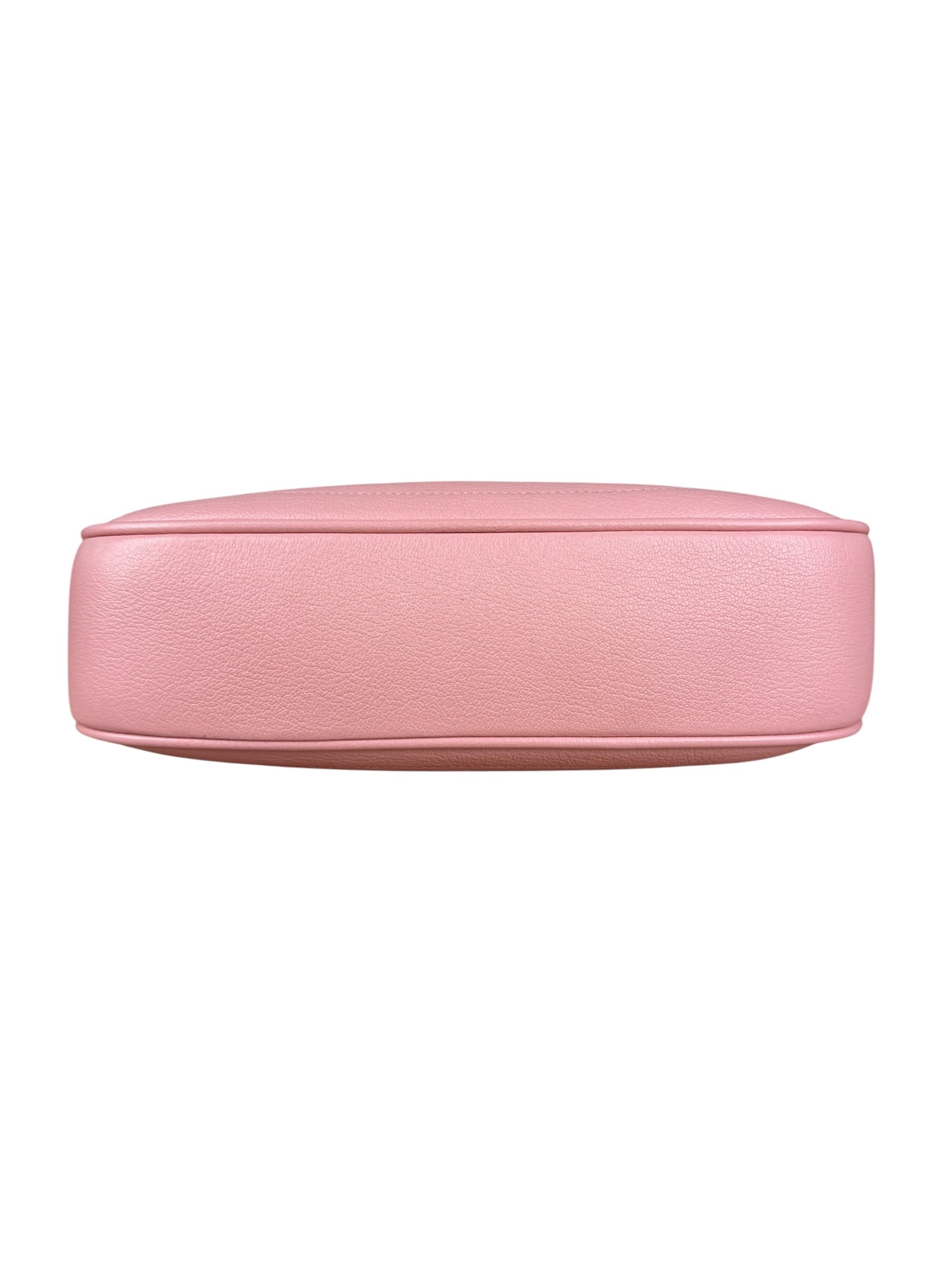 Gucci Pink Leather Aphrodite Shoulder Bag
